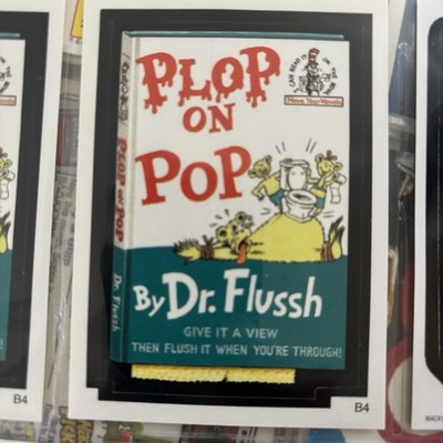 2005 Wacky Packages Plop On Pop B4 Mint Topps Parody Sticker Card