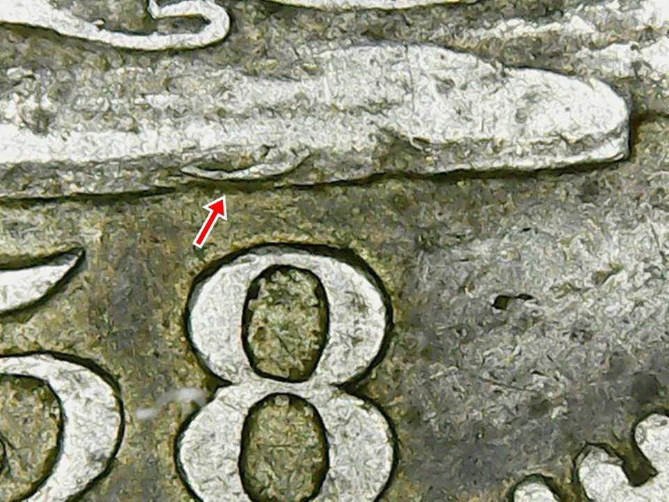 1858 S NGC VF35 VP-001 WB-12 MPD Misplaced Date Seated Liberty Half Dollar - Image 3 of 3