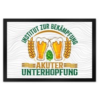 Bier FußMatte XL In 40X60 Cm Mit Spruch Institut Zur BekäMpfung Akuter