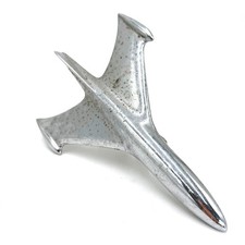 1953 Ford Jet Airplane Hood Ornament Original Oem Mainline Customline Crestline