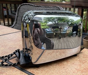 VTG 1940's Chrome Toastmaster bread waffle Toaster 2 Slice