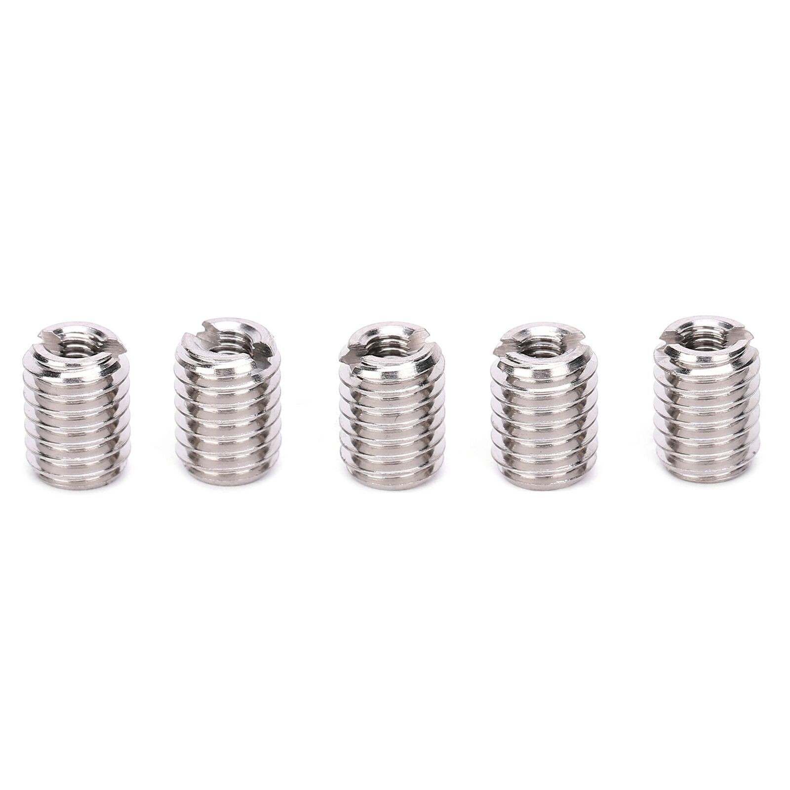 10Pcs Thread Inserts Repair Tool Reducing Nut Male Female Stainless Steel