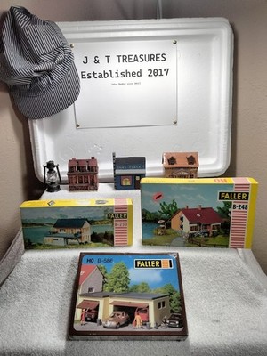 HO Scale Faller B-248, B-253, B-586 Lot of 3 Complete Unbuilt Kits (NIB)