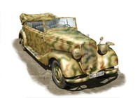 MiniArt 1:35 Schaal Duitse Personeel Auto 170V Cabrio Plastic Model (Us Import)
