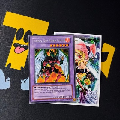 Elementarheld Phönix Vollstrecker DP05-DE012 1. Auflage Yugioh Karte NM