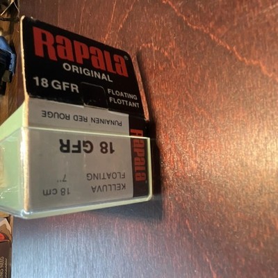 Rapala Original Floating 18 GFR Crankbait 18cm 18g Red/Gold 7ft Dive