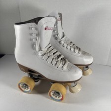 Chicago 8601k White Quad Roller Derby Skates Women's size 6