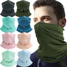 Neck Gaiter UV Sun Protection Face Mask Scarf Cycling Hiking Breathable Bandana
