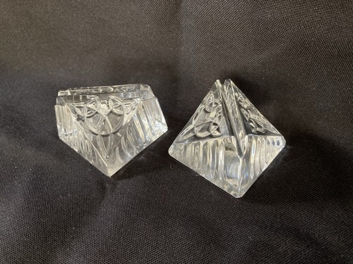 Waterford Crystal Fionn's Knot Place Card Holder Set - Picture 2 of 5