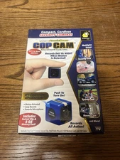 Atomic Beam Cop Cam Motion Activated HD Security Camera 720p 8GB Memory New Open