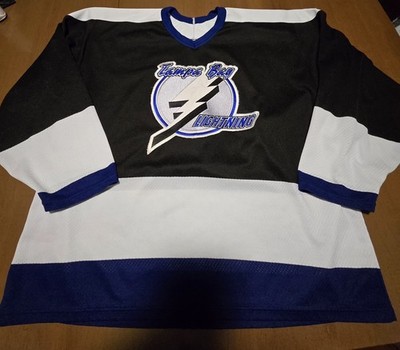 Vintage Maska Tampa Bay Lightning Hockey Jersey Air-Knit Men s L 