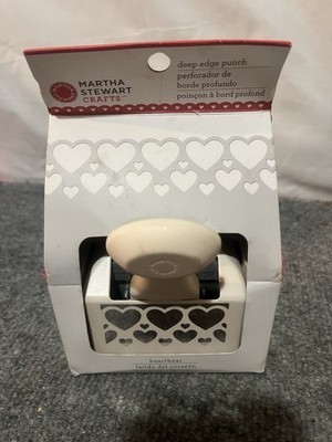 Martha Stewart Crafts Large Heartbeat Punch New