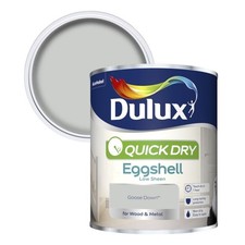 Dulux  Quick Drying Eggshell Paint For Wood  Metal  All Colours  750ml