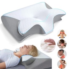 2 IN1 Cervical Neck Pillow for Pain Relief Ergonomic Pillow Side Sleeper Pillow