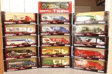 New  Lot of 16 1990's Racing Champions 1:64 Nascar Transporters/Haulers  1397