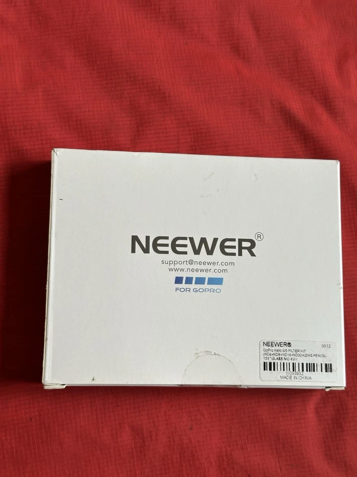 NEEWER 4 Pack ND Filter Set for GoPro Hero 5 & 6 Cameras (ND4+ND8+ND16+ND32) - Image 3 of 3