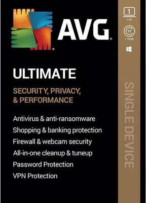 AVG Ultimate for Windows 2026 1 PC 1 Year