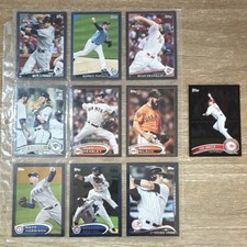 Topps 2009-14 MLB Black border variation numbered. 