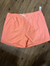 Old Navy Men's Swim Trunks Size XL Orange Lined Pool Beach