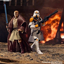 Kenner Star Wars Vintage Collection ROTS Obi-Wan Kenobi & Airborne Clone Trooper