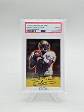 1999 Score Rookie Preview Daunte Culpepper Autographs PSA 9