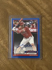 2026 Topps Series 1 - 1991 Topps Baseball Autographs Zach Neto Blue /150 (AU)