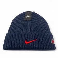 Nike Cuffed Swoosh Beanie Men's Hat - Navy blue