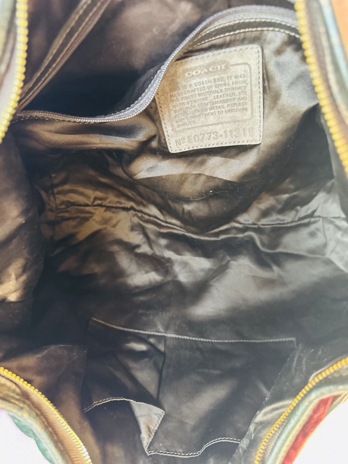 Coach Oversized Patchwork Ergo - image 9