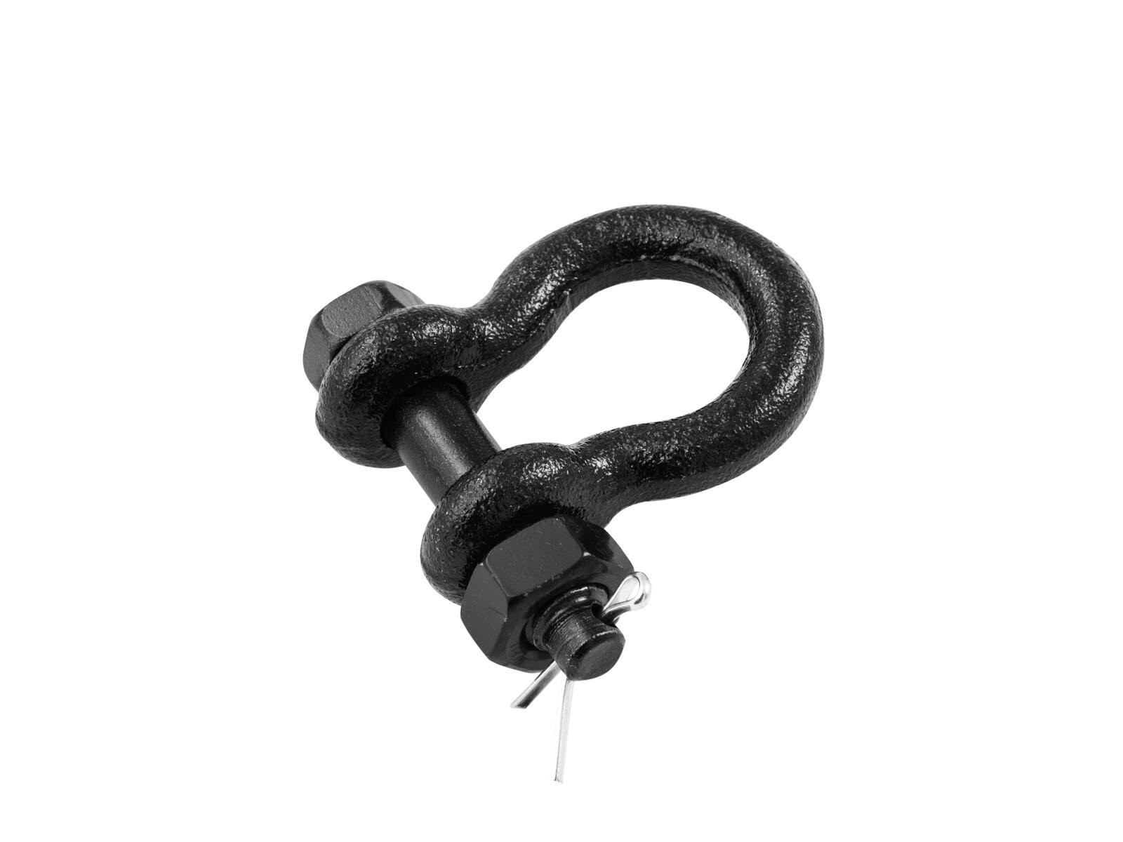 4x Grillo 10mm SAFETEX Nero WLL 1000kg - Bullone Dado Coppiglia