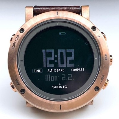 時計 Suunto ESSENTIAL COPPER SUUNTO ESSENTIAL COPPER Quartz Watch 49mm Stainless Leather
