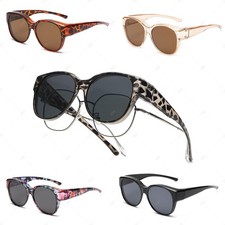 Fit Over Glasses Polarised Sunglasses Wrap Around Mens Womens Driving Glasses UK