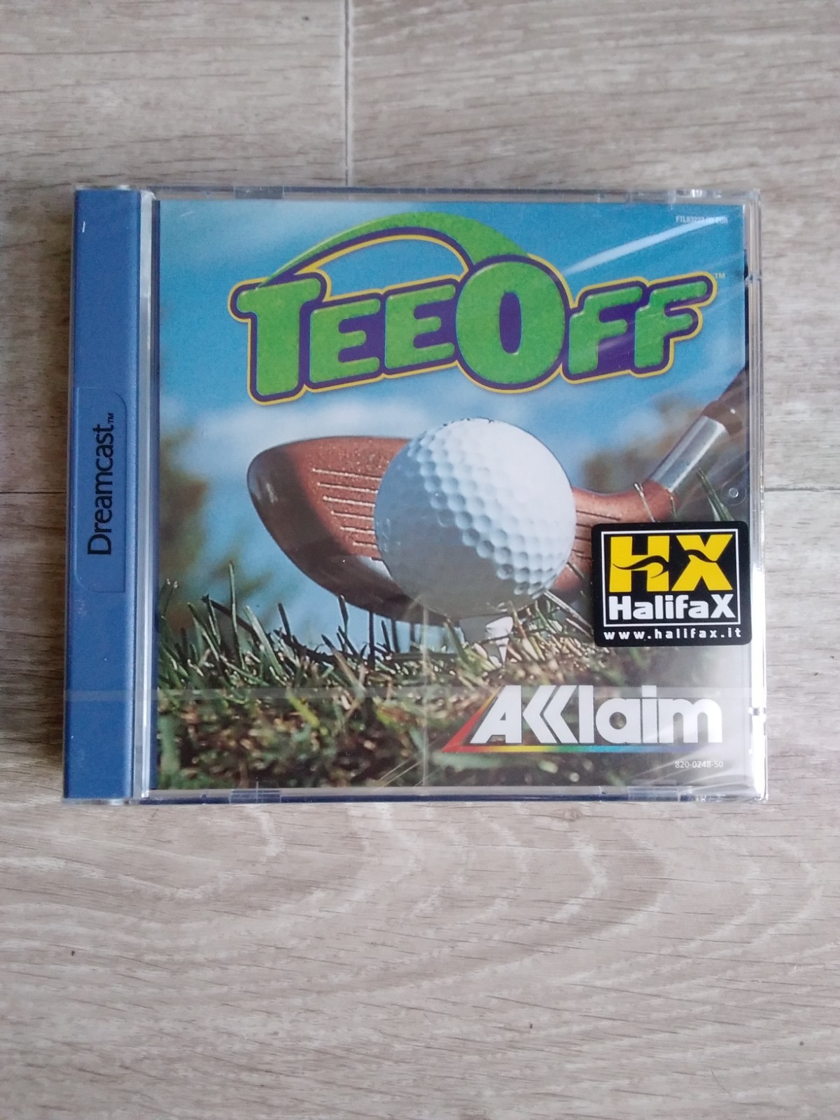 sega dreamcast tee off version ita spa etat neuf blister