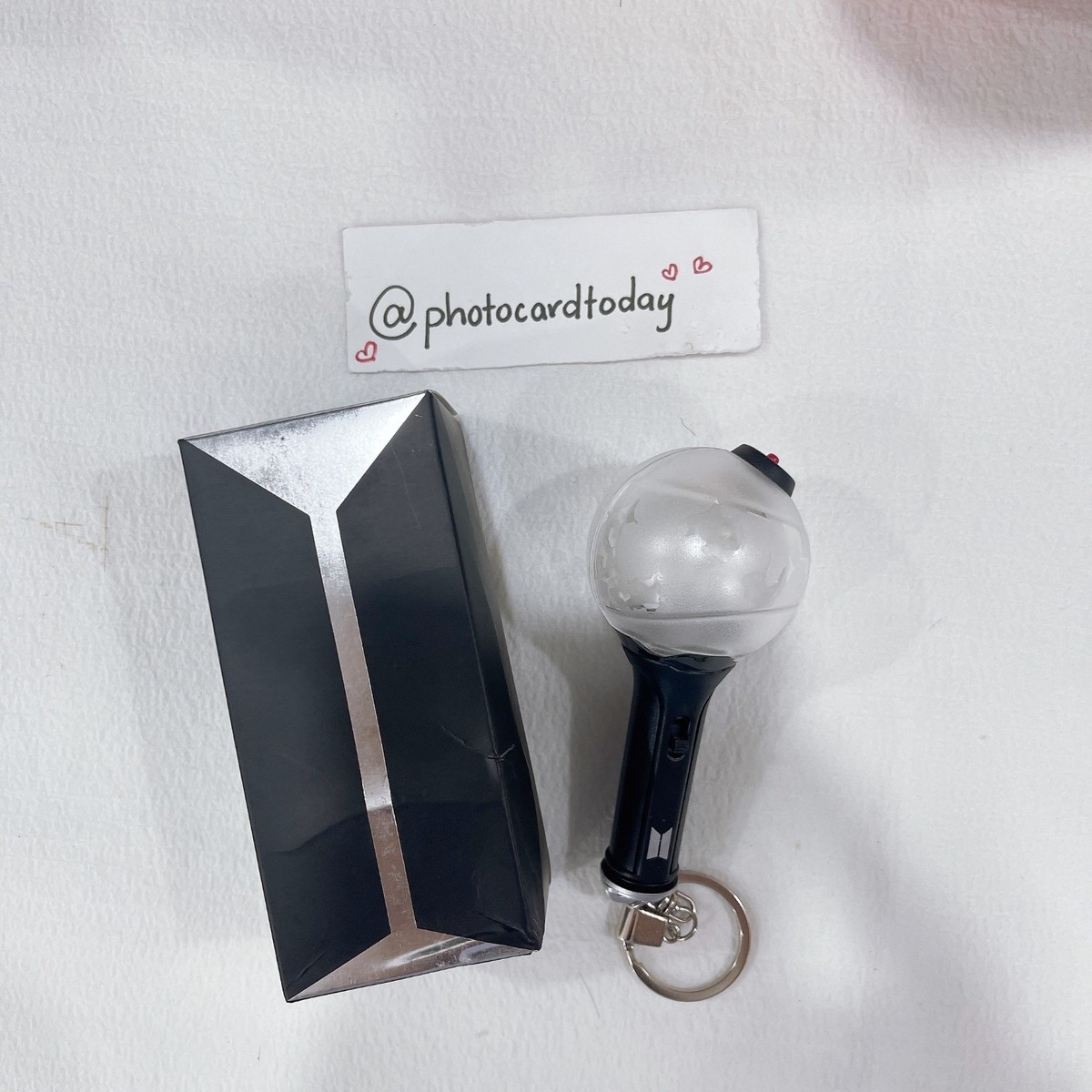 BTS Official Mini Light stick Keyring version 3 bomb - Keychain
