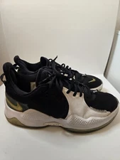 Size 9 - Nike PG 5 By You Custom Basketball Shoe Black White DC6768-991