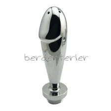 Stainless steel Anal Vaginal Shower Douche Enema Colonic Cleaner Head Cleaning