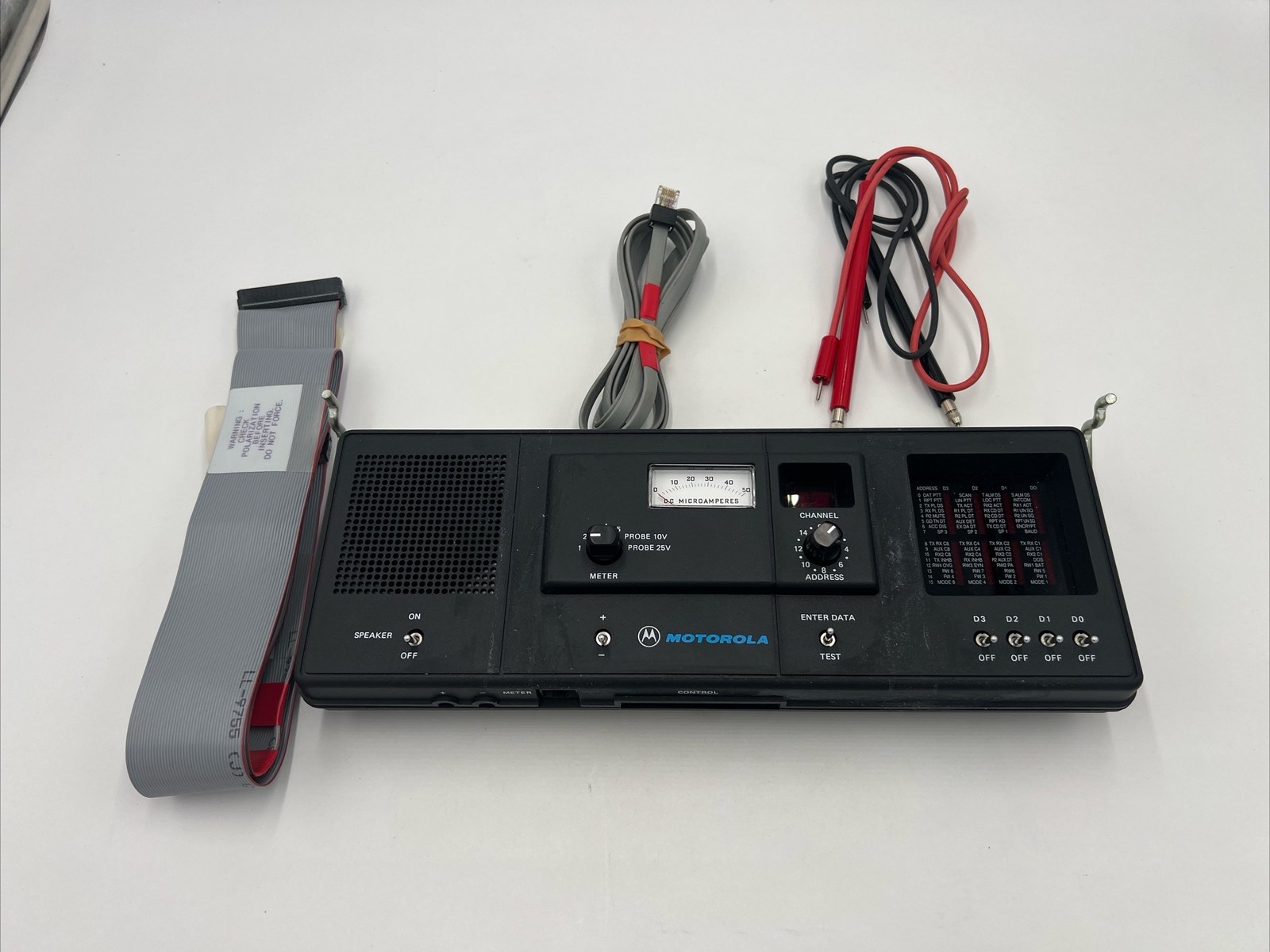 Motorola DC Microampers 14 channel probe 10V or probe 25V