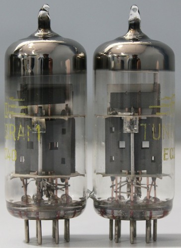 ECC40 Tungsram Clear Glass Made in Holland Avo tested 1 MP #2411004 2411005 - Picture 4 of 9