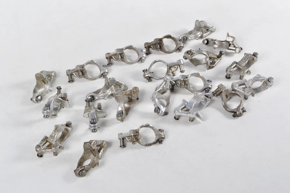 Vintage Campagnolo Bicycle Front Derailleur Road Bike Front Mech Clamp 28.6 NOS - Image 3 of 3