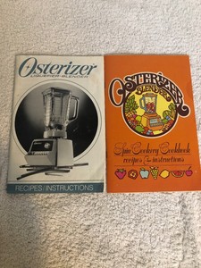 Vintage Oster Kitchen Center Cookbook Manual Recipes Instructions