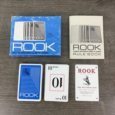 Rook Card Game Parker Brothers 1972 Blue Edition Cards Vintage Complete