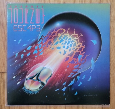Journey "ESCAPE" Vinyl LP 1981 Orig Columbia Records (TC 37408 ...