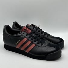 Adidas Originals Samoa Sneakers Men's Size 10 Black/Red JQ0046 Shoes