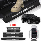 <!--F#f_0-->5PCS For Isuzu Mu-X Door Sill Plate Scuff Anti Scratch Decal Stickers Protector<!--F/-->