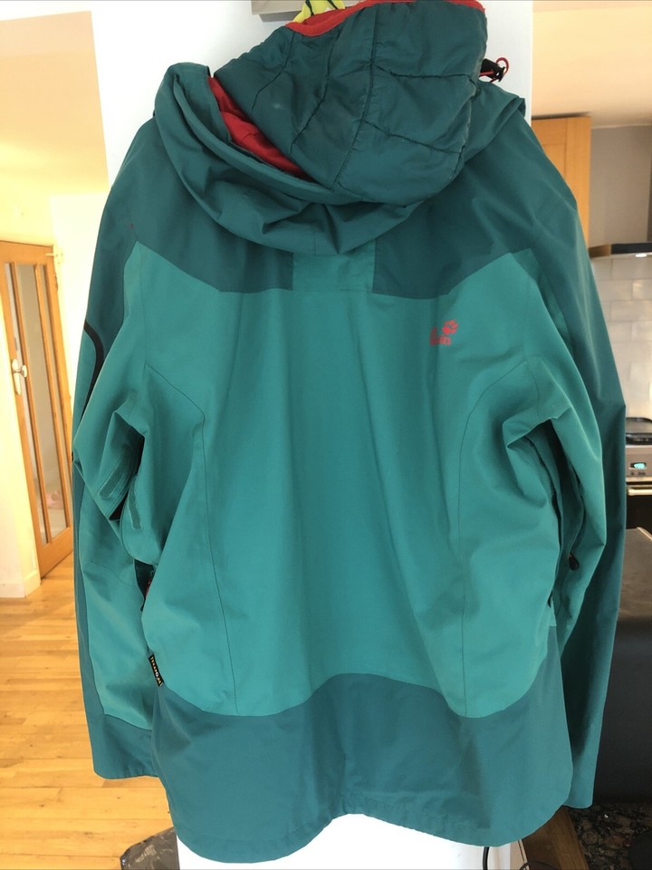 Mens Jack Wolfskin Texapore Waterproof 2 x Jacket Combo UK Large, 2