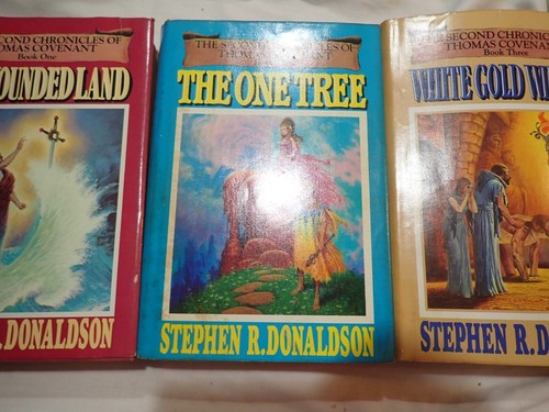 Stephen R Donaldson Second Chronicles Of Thomas Covenant Books 1-3 Fantasy - Picture 3 of 10