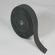 Grey Elastic Soft corded flat elastic 25mm wide Sold P/mtr UK Seller Free post