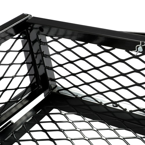 Universal For ATV Front&Rear Drop Cargo Basket Rack Storage Carrier Hauler 2 PCS - Picture 15 of 21