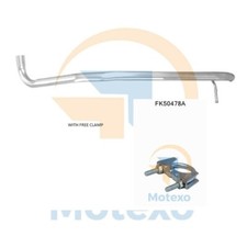 BM50478 Exhaust Rear Tail Pipe SKODA CITIGO 1.0i 12v CHYA  cat model 1/12-8/19