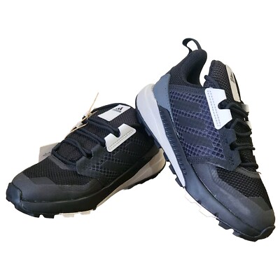 Adidas Little Kid 12K Terrex Trailmaker R.RDY Hiking Shoes Black/Grey NWT
