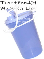 TUPPERWARE Mega Tumbler Pitcher Handolier Beverage Container 32oz Handle Purple